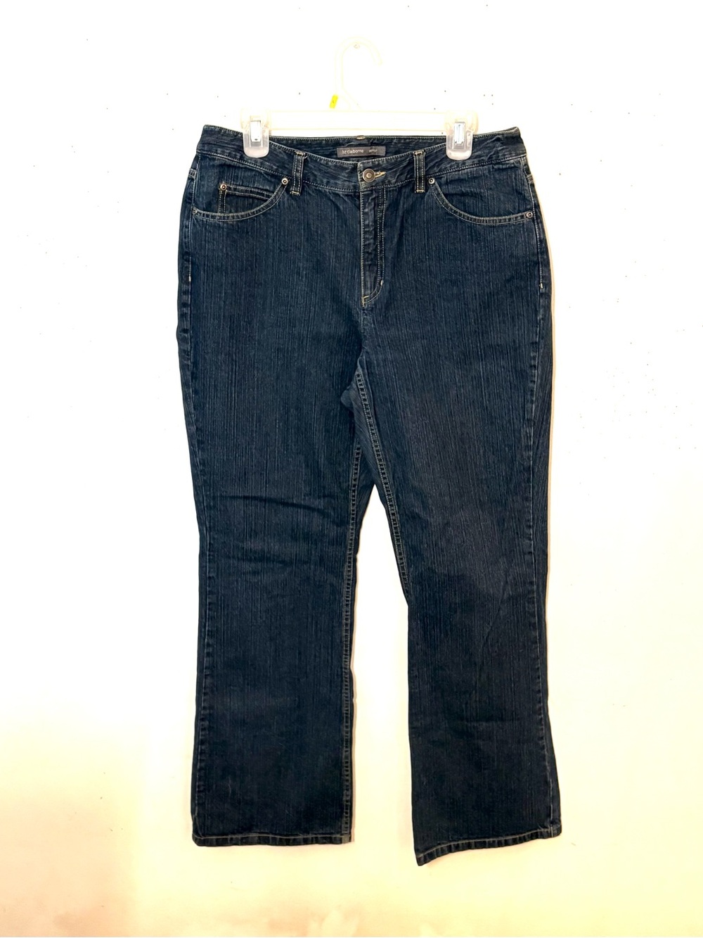 Liz Claiborne Dark Blue Boot Cut Jeans. Size 12R. EUC.